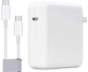 61W USB C Charger Power Adapter Compatible with MacBook Pro 13 Inch 2020 MacBook Air 13 Inch M1 Works for 30W Include Charge Cable 61W USB C Charger Power Adapter Compatible with MacBook Pro 13 Inch 2020 MacBook Air 13 Inch M1 Works for 30W Include Charge Cable