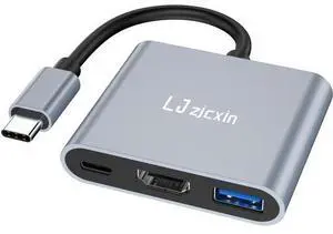 USB C to HDMI Adapter Type C to 4K HDMI Adapter with 100W PD & USB 3.0 Port Multiport Digital AV Converter for MacBook Pro/air iPad Pro/air iPhone 15 Tablets Switch and More USB-C Devices USB C to HDMI Adapter Type C to 4K HDMI Adapter with 100W PD & USB 3.0 Port Multiport Digital AV Converter for MacBook Pro/air iPad Pro/air iPhone 15 Tablets Switch and More USB-C Devices