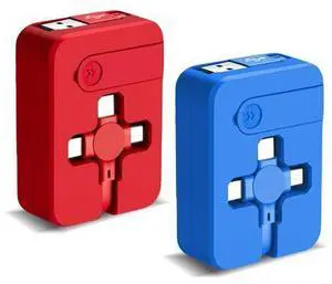 2Pack 3 in 1 Multi Charging Cord 3.28Ft/1M Retractable Multi Charger Cable with IP/USB C/Micro USB Phone Holder Multiple Fast Charging Cable for Cell Phones IP Android Tablets (Blue&Red) 2Pack 3 in 1 Multi Charging Cord 3.28Ft/1M Retractable Multi Charger Cable with IP/USB C/Micro USB Phone Holder Multiple Fast Charging Cable for Cell Phones IP Android Tablets (Blue&Red)