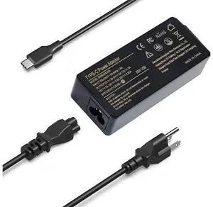USB-C Laptop Charger Replacement for Lenovo Yoga C940 C740 S730 720-13IKB 730-13ikb 730S 910 920 920-13ikb, ThinkPad T470s T480 T590 T580 T580s Type C Power Supply Adapter Cord USB-C Laptop Charger Replacement for Lenovo Yoga C940 C740 S730 720-13IKB 730-13ikb 730S 910 920 920-13ikb, ThinkPad T470s T480 T590 T580 T580s Type C Power Supply Adapter Cord