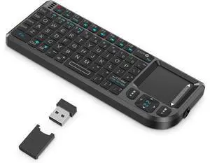 Mini Keyboard with Touchpad, Mini Bluetooth Keyboard, 2.4G Ultra-Thin Handheld Wireless Portable, Suitable for PC/Tablet/TV/Smartphone, Suitable for Travel, Office and Home UseRechargeable Mini Keyboard with Touchpad, Mini Bluetooth Keyboard, 2.4G Ultra-Thin Handheld Wireless Portable, Suitable for PC/Tablet/TV/Smartphone, Suitable for Travel, Office and Home UseRechargeable