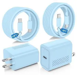 45W Super Fast Charger Type C for Samsung Galaxy S25/S24/S23 Ultra,USB C Android Phone Charger with 6FT/10FT Type C Cords for Galaxy S25/S24/S23+/S22 Plus/S20,iPhone 17/16/15 Pro Max-Blue 45W Super Fast Charger Type C for Samsung Galaxy S25/S24/S23 Ultra,USB C Android Phone Charger with 6FT/10FT Type C Cords for Galaxy S25/S24/S23+/S22 Plus/S20,iPhone 17/16/15 Pro Max-Blue
