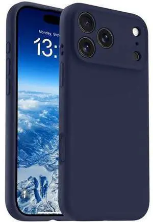 Magnetic for iPhone 17 Pro Max Case,Compatible with Magsafe,Classic Liquid Silicone Mobile Phone Case,Integrated Camera Control Button,Anti-Scratch Microfiber Lining, Midnight Blue Magnetic for iPhone 17 Pro Max Case,Compatible with Magsafe,Classic Liquid Silicone Mobile Phone Case,Integrated Camera Control Button,Anti-Scratch Microfiber Lining, Midnight Blue