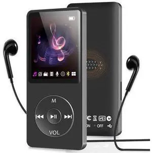 MP3 Player with Bluetooth and Speaker, 32GB MP3 Music Player, Up to 128GB Storage Extension, Portable and Multifunctional MP3 Players with FM Radio, Inlcuding Earphones, Supports Shuffle Playing MP3 Player with Bluetooth and Speaker, 32GB MP3 Music Player, Up to 128GB Storage Extension, Portable and Multifunctional MP3 Players with FM Radio, Inlcuding Earphones, Supports Shuffle Playing