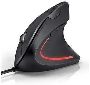 Wired Mouse, 6400 DPI Ergonomic Mouse 6 Buttons Silent Mice 4 Adjustable DPI Vertical Mouse Compatible with Windows/Chrome/Laptop/Computer Wired Mouse, 6400 DPI Ergonomic Mouse 6 Buttons Silent Mice 4 Adjustable DPI Vertical Mouse Compatible with Windows/Chrome/Laptop/Computer