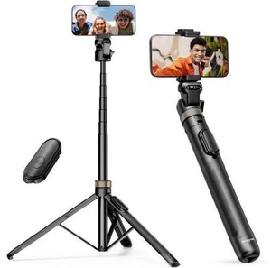 Sensyne 72" Extendable Tripod for iPhone & Selfie Stick with Detachable Phone Holder & Wireless Remote, Compatible with All Cell Phones, Black Sensyne 72" Extendable Tripod for iPhone & Selfie Stick with Detachable Phone Holder & Wireless Remote, Compatible with All Cell Phones, Black