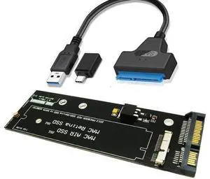 Sintech 26pin to SATA Adapter with USB3.0/Type C SATA Cable,Compatible with SSD from MacBook Air Pro 2012 Year (NOT fit SSD from 2013-2015 Year) Sintech 26pin to SATA Adapter with USB3.0/Type C SATA Cable,Compatible with SSD from MacBook Air Pro 2012 Year (NOT fit SSD from 2013-2015 Year)