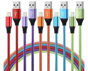 iPhone Charger 10FT 5Pack MFi Certified Lightning Cable Fast Charging Nylon Braided USB-A to Lightning Compatible with iPhone 14/13 mini/14/13/12/11 Pro MAX/XR/XS/8/7/Plus/6S/SE/iPad iPhone Charger 10FT 5Pack MFi Certified Lightning Cable Fast Charging Nylon Braided USB-A to Lightning Compatible with iPhone 14/13 mini/14/13/12/11 Pro MAX/XR/XS/8/7/Plus/6S/SE/iPad