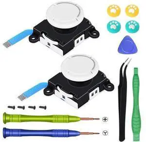 Replacement Joystick for Nintendo Switch lite, Repair Joystick Replacement Tool Kit for Switch lite and Nintendo Joycon Controller Replacement Joystick for Nintendo Switch lite, Repair Joystick Replacement Tool Kit for Switch lite and Nintendo Joycon Controller