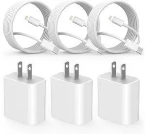 Fast Charger iPhone i Phone Charge Cable 3Pack iPhone Charger Fast Charging 6Foot Phone Charging USB C Charge Adapter 6FT Type C to Lightning Cable for iPhone 14 Pro Max/14 Plus/13/12 Mini/11/10/XS/SE Fast Charger iPhone i Phone Charge Cable 3Pack iPhone Charger Fast Charging 6Foot Phone Charging USB C Charge Adapter 6FT Type C to Lightning Cable for iPhone 14 Pro Max/14 Plus/13/12 Mini/11/10/XS/SE