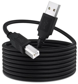 USB 2.0 Printer Cable 25 FT 2.0 High Speed Printer Cable Type A Male to B Male Long USB A to B Cable 25 Foot USB 2.0 Printer Cable 25 FT 2.0 High Speed Printer Cable Type A Male to B Male Long USB A to B Cable 25 Foot