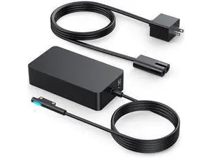 Surface Laptop Charger - 65W for Microsoft Surface Laptop 5 4 3 2, Windows Surface Laptop Studio, Surface Pro 9 8 7+ 7 6 5 4 3 X, Surface Go 3 2, Surface Book 2 Power Supply AC Adapter Cord Surface Laptop Charger - 65W for Microsoft Surface Laptop 5 4 3 2, Windows Surface Laptop Studio, Surface Pro 9 8 7+ 7 6 5 4 3 X, Surface Go 3 2, Surface Book 2 Power Supply AC Adapter Cord