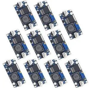 10 Pack DC to DC High Efficiency Voltage Regulator 3.2-35V to 1.25-30V Buck Converter DIY Power Supply Step-Down Module 10 Pack DC to DC High Efficiency Voltage Regulator 3.2-35V to 1.25-30V Buck Converter DIY Power Supply Step-Down Module