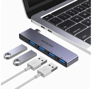 USB C to USB Hub 4 Ports USB C to USB Hub Multiport Adapter USB C Splitter with USB 3.0 Port USB Type C Docking Station for MacBook Pro/Air2020/2019 Surface Pro and More USB C to USB Hub 4 Ports USB C to USB Hub Multiport Adapter USB C Splitter with USB 3.0 Port USB Type C Docking Station for MacBook Pro/Air2020/2019 Surface Pro and More