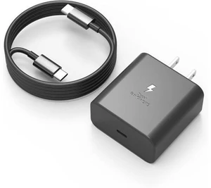 45W USB C Charger - Super Fast Type C Charging Fit Samsung Galaxy S25 S24 S23 Ultra,S25 S25+ S24 S24+ S23 S23+ S22 Ultra S22+ and More Series,PPS Wall Android Phone Charger & 6ft C Cable Cord1 Pack 45W USB C Charger - Super Fast Type C Charging Fit Samsung Galaxy S25 S24 S23 Ultra,S25 S25+ S24 S24+ S23 S23+ S22 Ultra S22+ and More Series,PPS Wall Android Phone Charger & 6ft C Cable Cord1 Pack