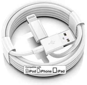 Car iPhone Carplay Cable Car Charger Cord USB A to Lightning Cable Fast Charging & Data Transfer for iPhone 14/13/12/11 Pro Max XR XS X 8 7 6 Plus SE Tangle-Free 3ft White Car iPhone Carplay Cable Car Charger Cord USB A to Lightning Cable Fast Charging & Data Transfer for iPhone 14/13/12/11 Pro Max XR XS X 8 7 6 Plus SE Tangle-Free 3ft White