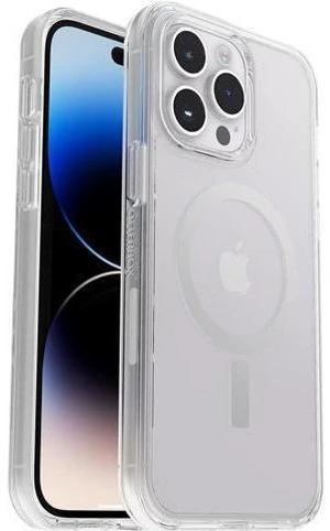 iPhone 14 Pro Max (ONLY) Symmetry Series+ Case - Clear Ultra-Sleek Snaps to MagSafe Raised Edges Protect Camera & Screen iPhone 14 Pro Max (ONLY) Symmetry Series+ Case - Clear Ultra-Sleek Snaps to MagSafe Raised Edges Protect Camera & Screen