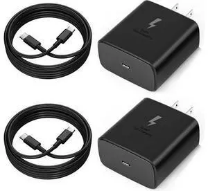 2025 New 45W Super Fast Charger USB C- Type C Fast Charging Android Phone Charger Compatible with Samsung Galaxy S25 Ultra/S25/S25+/S24/S24+/S24Ultra/S23+/S23 Ultra/S22 Ultra Tab,6ft C Cable 2025 New 45W Super Fast Charger USB C- Type C Fast Charging Android Phone Charger Compatible with Samsung Galaxy S25 Ultra/S25/S25+/S24/S24+/S24Ultra/S23+/S23 Ultra/S22 Ultra Tab,6ft C Cable