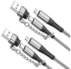 MFI Certified 2Pack iPhone 14/13 Fast Charger USB Type C to Lightning Cable 6ft Long Charging Cord for iPhone 14/13/12 Pro Max/Mini/X/Xs/Xr and USB C Female to USB A Male Adapter with Keychain MFI Certified 2Pack iPhone 14/13 Fast Charger USB Type C to Lightning Cable 6ft Long Charging Cord for iPhone 14/13/12 Pro Max/Mini/X/Xs/Xr and USB C Female to USB A Male Adapter with Keychain