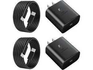 2025 New 45W Super Fast Charger USB C- Type C Fast Charging Android Phone Charger Compatible with Samsung Galaxy S25 Ultra/S25/S25+/S24/S24+/S24Ultra/S23+/S23 Ultra/S22 Ultra Tab,6ft C Cable 2025 New 45W Super Fast Charger USB C- Type C Fast Charging Android Phone Charger Compatible with Samsung Galaxy S25 Ultra/S25/S25+/S24/S24+/S24Ultra/S23+/S23 Ultra/S22 Ultra Tab,6ft C Cable