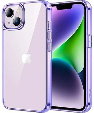 Case for iPhone 14 6.1-Inch Non-Yellowing Shockproof Phone Bumper Cover Anti-Scratch Clear Back (Deep Purple) Case for iPhone 14 6.1-Inch Non-Yellowing Shockproof Phone Bumper Cover Anti-Scratch Clear Back (Deep Purple)