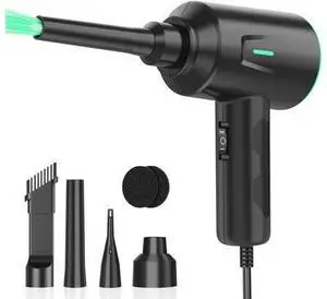 Air Duster - Electric Air Blower - 5.74oz High Power Cleaning for Computer - PC - 2 Gear Compressed Air Air Duster - Electric Air Blower - 5.74oz High Power Cleaning for Computer - PC - 2 Gear Compressed Air