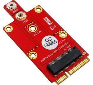M.2 NGFF Key B to Mini PCI-E Adapter Card with Screw Kit for 3G / 4G / 5G Module Support 3042/3052 Type M2 Key B Card Dimension M.2 NGFF Key B to Mini PCI-E Adapter Card with Screw Kit for 3G / 4G / 5G Module Support 3042/3052 Type M2 Key B Card Dimension