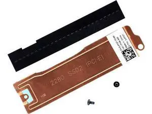 Slot 2 M.2 2280 SSD Heatsink Cover 0JFF2T JFF2T SSD2 Thermal Bracket wInsulation Sheet for Dell XPS 17 9700 9710 Precision 17 5750, (0HFD3T) Slot 2 M.2 2280 SSD Heatsink Cover 0JFF2T JFF2T SSD2 Thermal Bracket wInsulation Sheet for Dell XPS 17 9700 9710 Precision 17 5750, (0HFD3T)