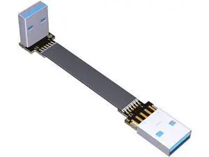 ADT-Link USB 3.0 Cable USB to USB Cable Type A Male to Male Extension Cable Super Speed HDD 90/270 Degree Angle Up/Down Angled (10cm,S1-S3) ADT-Link USB 3.0 Cable USB to USB Cable Type A Male to Male Extension Cable Super Speed HDD 90/270 Degree Angle Up/Down Angled (10cm,S1-S3)