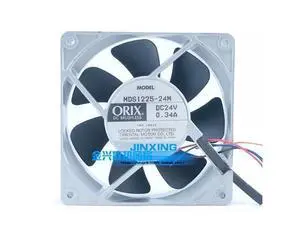 For ORIX MDS1225-24M DC 24V 0.34A 4-Wire 12025 120x120x25mm Server Cooling Fan For ORIX MDS1225-24M DC 24V 0.34A 4-Wire 12025 120x120x25mm Server Cooling Fan