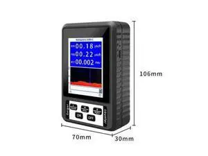 BR-9B Nuclear Radiation Detector Geiger Counter Personal Dosimeter Marble Tester Portable X-rays -rays -rays Detecting Tool BR-9B Nuclear Radiation Detector Geiger Counter Personal Dosimeter Marble Tester Portable X-rays -rays -rays Detecting Tool