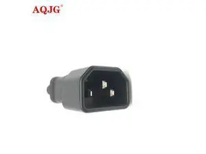 Power Plugs Adapter,IEC 320 C14 to C7 Adapter Converter C13 to C7 AC Power Plug,Socket 3 Pin to 2 Pin IEC320 Adapter Power Plugs Adapter,IEC 320 C14 to C7 Adapter Converter C13 to C7 AC Power Plug,Socket 3 Pin to 2 Pin IEC320 Adapter