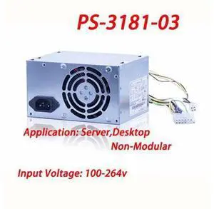 180W PC Power Supply 180W PSU For Server H5050 H5055 M6475 M6300 A6800t Power Supply 180W ps-3181-03 14pin +4pin 180W PC Power Supply 180W PSU For Server H5050 H5055 M6475 M6300 A6800t Power Supply 180W ps-3181-03 14pin +4pin