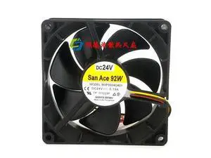 9WP0924G401 DC 24V 0.19A 90x90x25mm 3-wire Server Cooler Fan 9WP0924G401 DC 24V 0.19A 90x90x25mm 3-wire Server Cooler Fan