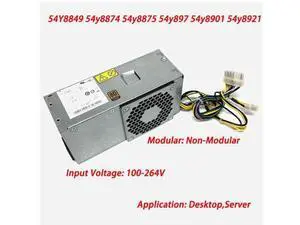 240w TFX PSU Power Supply Desktop 54Y8849 for ThinkCentre E73 M78 M82 M83 M92 M92P M93 TFX 240W PS-4241-01 POWER 54Y8874 PCB020 240w TFX PSU Power Supply Desktop 54Y8849 for ThinkCentre E73 M78 M82 M83 M92 M92P M93 TFX 240W PS-4241-01 POWER 54Y8874 PCB020