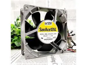 For San Ace 9GL1212V1J04 120L 12V 1.9A 12CM Max Airflow Rate Violence Cooling Fan 120x120x38mm For San Ace 9GL1212V1J04 120L 12V 1.9A 12CM Max Airflow Rate Violence Cooling Fan 120x120x38mm