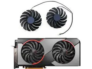 For MSI RX5700XT 5700 5600 GAMING X Graphics Card Cooling PLD10010S12HH Fan PLD10010S12HHv For MSI RX5700XT 5700 5600 GAMING X Graphics Card Cooling PLD10010S12HH Fan PLD10010S12HHv