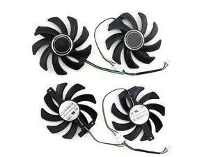 For ASRock RX5500XT 5600XT RX570 590 PVA080E12R Graphics Card Cooling Fan For ASRock RX5500XT 5600XT RX570 590 PVA080E12R Graphics Card Cooling Fan