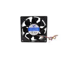 12CM 2.7A 12308 25dB-A High Precision Double Ball Bearing Server Cooling Fan for Bitcoin Miner 12CM 2.7A 12308 25dB-A High Precision Double Ball Bearing Server Cooling Fan for Bitcoin Miner