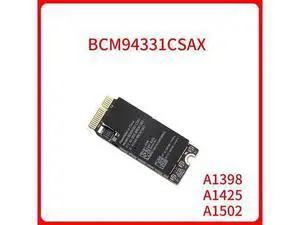 Oiginal BCM94331CSAX For Macbook Pro A1398 A1425 A1502 Wireless Network Card 2012 Airport Wifi Bluetooth Card Broadcom Oiginal BCM94331CSAX For Macbook Pro A1398 A1425 A1502 Wireless Network Card 2012 Airport Wifi Bluetooth Card Broadcom
