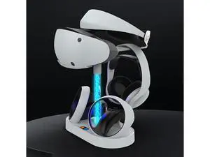 Magnetic Charging Dock Storage Glasses Headset Game Controller Charger Station Accessories Controller Charging Cradle for PS VR2 Magnetic Charging Dock Storage Glasses Headset Game Controller Charger Station Accessories Controller Charging Cradle for PS VR2