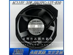 NMB 5915PC-12T-B30 115V 35W aluminum frame AC equipment 17238 Haas machine tool fan NMB 5915PC-12T-B30 115V 35W aluminum frame AC equipment 17238 Haas machine tool fan