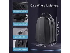 Multifunctional Storage Bag Large Capacity Crossbody Handbag Shockproof Protective Cover Bag Organizer Waterproof for PS VR2 Multifunctional Storage Bag Large Capacity Crossbody Handbag Shockproof Protective Cover Bag Organizer Waterproof for PS VR2