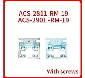 ACS-2811RM-19 ACS-2901-RM-19 for 2811 2901 K9 Router Rack Mount Kit Ear Mounting Ear Mounting Bracket Accessories ACS-2811RM-19 ACS-2901-RM-19 for 2811 2901 K9 Router Rack Mount Kit Ear Mounting Ear Mounting Bracket Accessories