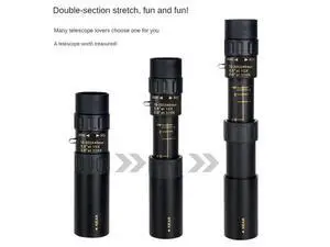 PF-003 Outdoor Portable High Definition High Magnification Monoculars Retractable Waterproof Telescope Hunting Tool PF-003 Outdoor Portable High Definition High Magnification Monoculars Retractable Waterproof Telescope Hunting Tool