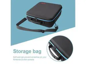Carrying Case Portable Game Console Storage Bag Multi-function Console Travel Pouch Shockproof Game Accessories for Switch OLED Carrying Case Portable Game Console Storage Bag Multi-function Console Travel Pouch Shockproof Game Accessories for Switch OLED