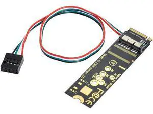 chenyang 6 Pin + 12 Pin Card to M.2 NGFF Key-M NVME SSD Adapter for BCM94360CD BCM94360CS BCM943602CS BCM94360CS2 chenyang 6 Pin + 12 Pin Card to M.2 NGFF Key-M NVME SSD Adapter for BCM94360CD BCM94360CS BCM943602CS BCM94360CS2