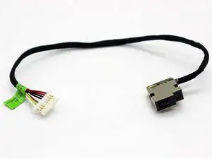 DC Power Jack Harness Cable for HP Pavilion 15-AB 15T-AB 17-AK 17-AK014CY 17-AK014DS 17-AK015DS 17-AK051NR 17-AK061NR 17-AK072CL 17-X 255 G6 799749-T17 799749-F17 799749-S17 799749-Y17 - OEM DC Power Jack Harness Cable for HP Pavilion 15-AB 15T-AB 17-AK 17-AK014CY 17-AK014DS 17-AK015DS 17-AK051NR 17-AK061NR 17-AK072CL 17-X 255 G6 799749-T17 799749-F17 799749-S17 799749-Y17 - OEM