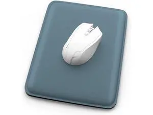 Small Mouse Pad, Thick Cushioned Mousepad, Wrist Rest Support for Pain Relieving, Made of Soft Comfortable Foam, Ergonomic Mouse Mat with Non-Slip Rubber Base, 7 x 8.5 Inches, Grey Small Mouse Pad, Thick Cushioned Mousepad, Wrist Rest Support for Pain Relieving, Made of Soft Comfortable Foam, Ergonomic Mouse Mat with Non-Slip Rubber Base, 7 x 8.5 Inches, Grey