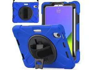 New iPad Mini 6 Case 2021, Heavy Duty Shockproof Rugged Mini 6 Case A2567/A2568/A2569 with Pencil Holder Kickstand Hand Strap Carrying Shoulder Belt for iPad Mini 6 Tablet,Blue New iPad Mini 6 Case 2021, Heavy Duty Shockproof Rugged Mini 6 Case A2567/A2568/A2569 with Pencil Holder Kickstand Hand Strap Carrying Shoulder Belt for iPad Mini 6 Tablet,Blue